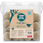 Menu Nature 50 suet balls NO net 4,5kg - Boule mésanges - aliment d'hiver gras (sans filet, sans plastique, dans seau)