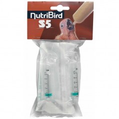 Nutribird S50 (6 pièces) 5ml - Seringues pour l'élevage à la main à 5,85 € - Versele-Laga - 408540 - Nutribird