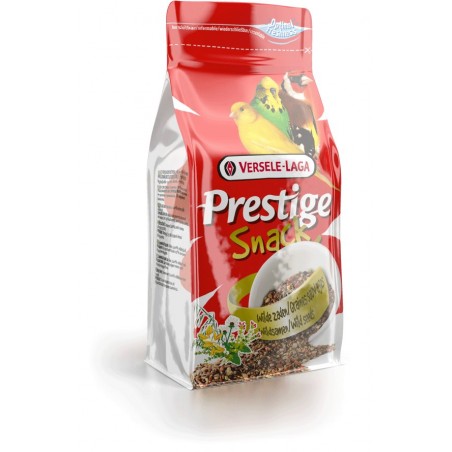 Prestige Snack Graines Sauvages 125gr - Mélange gourmand varié pour canaris, perruches & pinsons