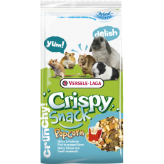Crispy Snack Popcorn 650gr - Délicieux snack très léger pour lapins et rongeurs à 3,10 € - Versele-Laga - 461730 - Crispy