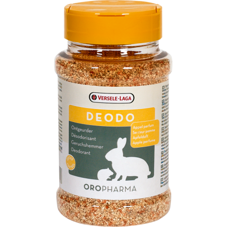 Oropharma Deodo Pomme 230gr - Désodorisant pour la litière de tous les rongeurs et lapins à 6,30 € - Versele-Laga - 460705 - ...