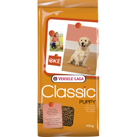 Classic Puppy 10kg - Toutes races à 20,45 € - Versele-Laga - 438014 - Classic