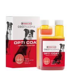 Oropharma Opti Coat 1L - Supplément alimentaire pour un pelage luisant - chiens 460382 Versele-Laga 26,50 € Ornibird