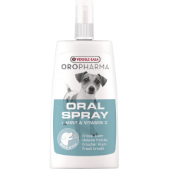 Oropharma Oral Spray 150ml - Spray contre la mauvaise haleine - chiens à 6,60 € - Versele-Laga - 460385 - Oropharma