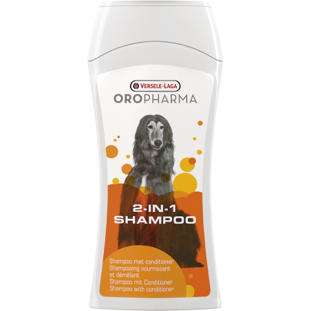 Oropharma Shampoo 2-in-1 250ml - Shampooing-soin et conditionnant pour poils longs - chiens à 5,85 € - Versele-Laga - 460389 ...