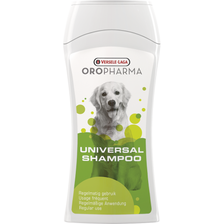 Oropharma Shampoo Universal 250ml - Shampooing-soin à usage fréquent - chiens à 6,30 € - Versele-Laga - 460391 - Oropharma