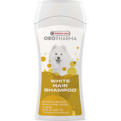 Oropharma Shampoo White Hair 250ml - Shampooing-soin spécial pour un pelage blanc - chiens à 6,30 € - Versele-Laga - 460390 -...