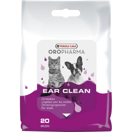Oropharma Ear Clean 20 pièces - Lingettes humides pour les oreilles 460574 Versele-Laga 4,95 € Ornibird