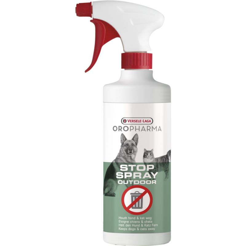 Oropharma Stop Outdoor 500ml - Spray pour éloigner les chiens et les chats - à l'extérieur 460398 Versele-Laga 10,65 € Ornibird