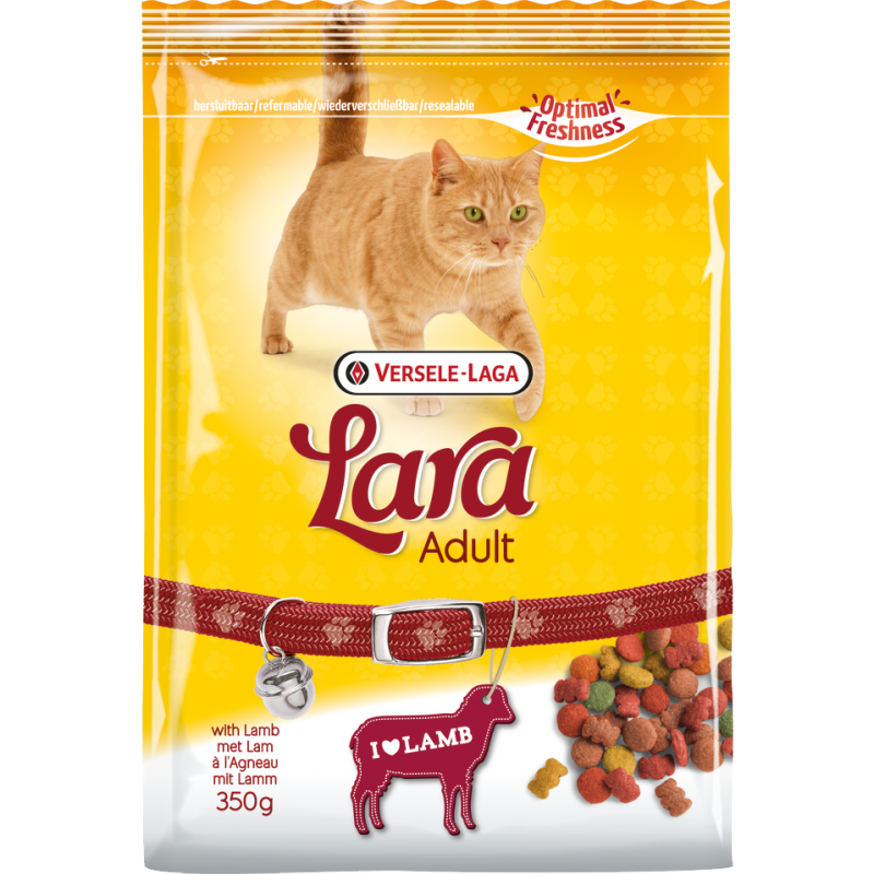 Lara Adult with Lamb 2kg - Croquettes délicieuses avec agneau - chats adultes