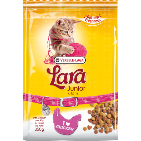 Lara Junior with Chicken 350gr - Croquettes délicieuses au poulet pour chatons 441064 Versele-Laga 2,00 € Ornibird