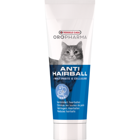 Oropharma Anti Hairball 100gr - Pâte à base de malt contre les boules de poils - chats à 9,15 € - Versele-Laga - 460568 - Oro...