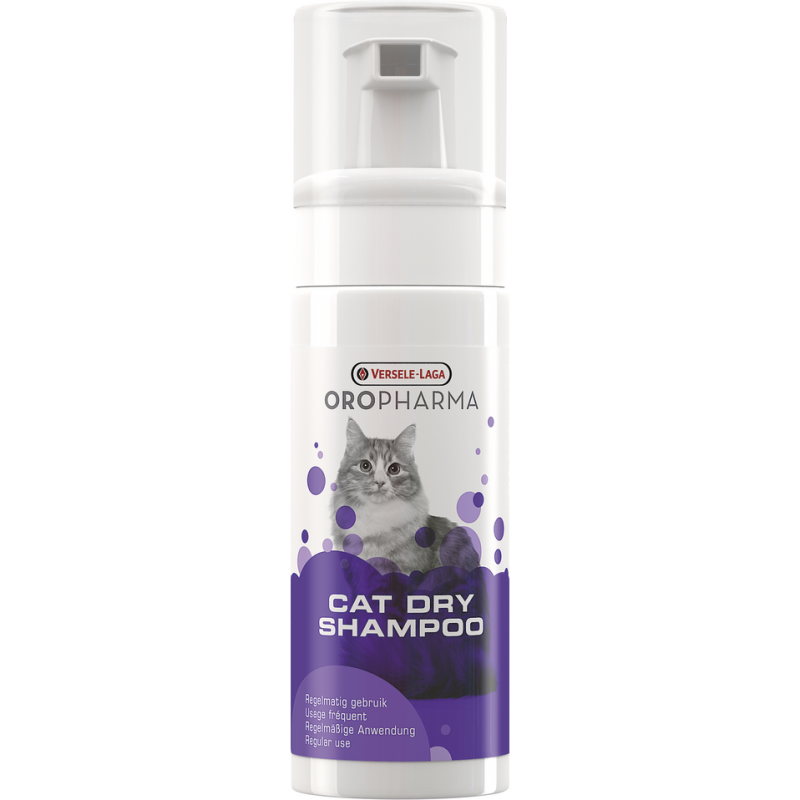 Oropharma Cat Dry Shampoo 150ml - Lotion nettoyante sèche - chats