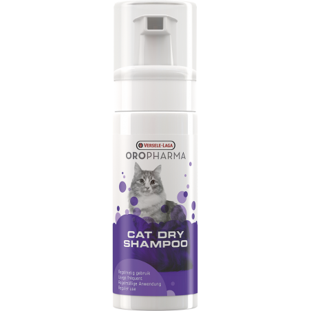 Oropharma Cat Dry Shampoo 150ml - Lotion nettoyante sèche - chats à 7,25 € - Versele-Laga - 460571 - Oropharma