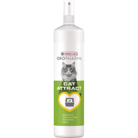 Oropharma Cat Attract 200ml - Spray à base d'extrait de cataire, l'herbe aux chats - chats 460553 Versele-Laga 10,00 € Ornibird