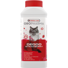 Oropharma Deodo Fraises 750gr - Désodorisant pour la litière - chats à 9,00 € - Versele-Laga - 460577 - Oropharma