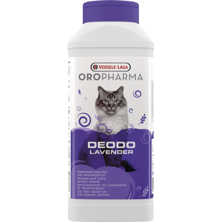 Oropharma Deodo Lavande 750gr - Désodorisant pour la litière - chats à 9,15 € - Versele-Laga - 460576 - Oropharma