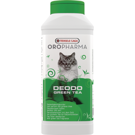 Oropharma Deodo Thé Vert 750gr - Désodorisant pour la litière - chats à 9,15 € - Versele-Laga - 460578 - Oropharma