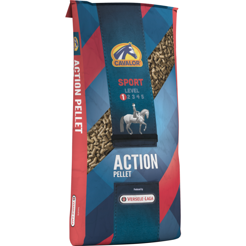 Cavalor SPORT - Action Pellet 20kg - Granulé sport de base pour des efforts sportifs de récréation