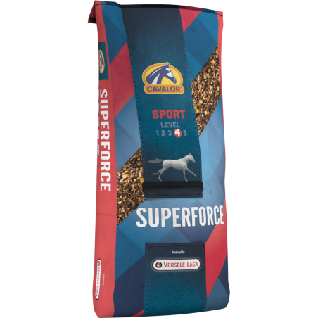 Cavalor SPORT - Superforce 20kg - Aliment sport pour chevaux livrant de grands efforts explosifs à 19,50 € - Versele-Laga - 4...