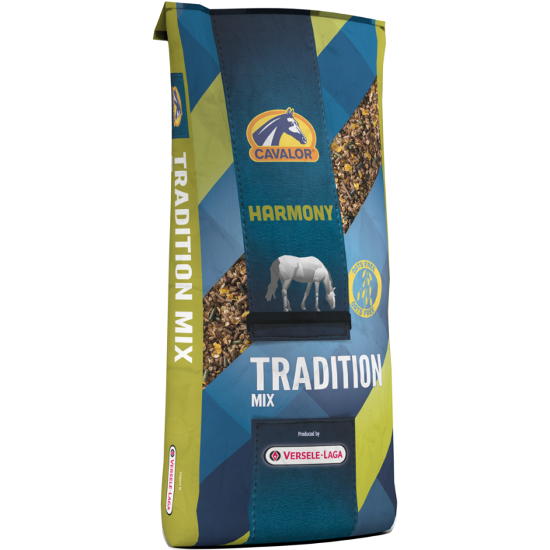 Cavalor HARMONY - Tradition Mix 20kg - Mélange d'entretien de base pour efforts légers