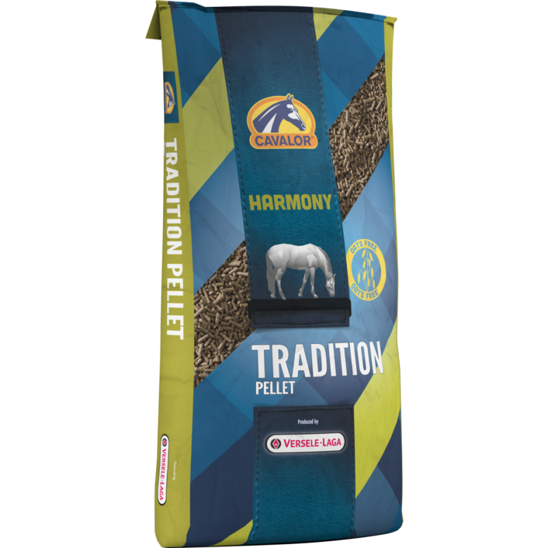 Cavalor HARMONY - Tradition Pellet 20kg - Granulé d'entretien de base pour efforts légers