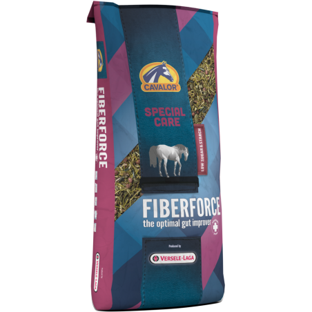 Cavalor SPECIAL CARE - FiberForce 15kg - Aliment d'entretien spécial, riche en fibres & faible en amidon 472495 Versele-Laga ...