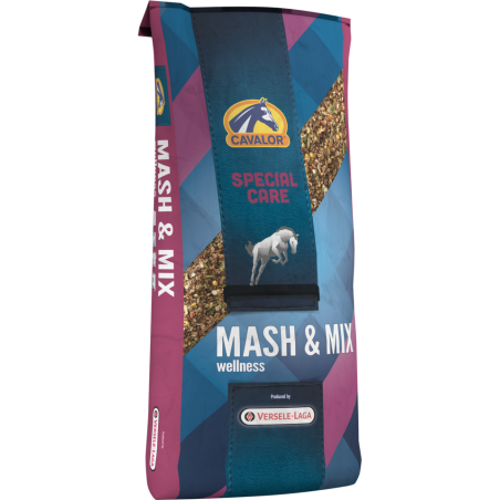 Cavalor SPECIAL CARE - Mash & Mix 15kg - Un mélange aux matières premières naturelles, légères à digérer à 16,45 € - Versele-...