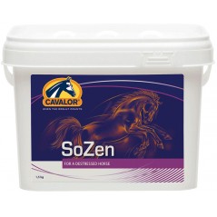 Cavalor SoZen 1,5kg - Pour calmer les chevaux impétueux à 188,70 € - Versele-Laga - 472526 - Cavalor