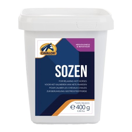 Cavalor SoZen 400gr - Pour calmer les chevaux impétueux