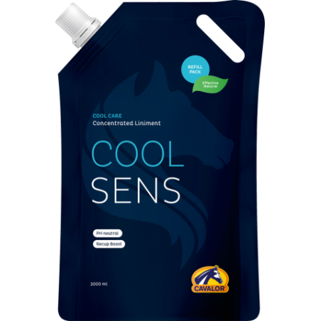 Cavalor CoolSens 2l - Lotion liquide pour revitaliser les muscles et le corps