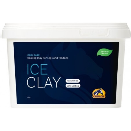 Cavalor Ice Clay 4kg - Argile naturelle pour rafraîchir les jambes