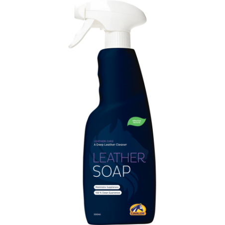 Cavalor Leather Soap 500ml - Savon liquide à la glycérine pour cuir