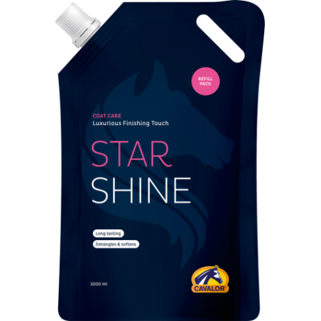 Cavalor Star Shine 2L - Démêlant pour la queue et la crinière