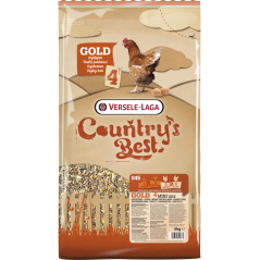 Country's Best GOLD 4 MINI Mix 5kg - Mélange de céréales avec granulé de ponte 2 mm, poules naines à 5,35 € - Versele-Laga - ...