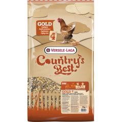 Country's Best GOLD 4 Mix 5kg - Mélange de céréales avec granulé de ponte 3 mm, dès le 1er oeuf 451206 Versele-Laga 5,25 € Or...