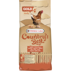 Country's Best GOLD 4 RED Mash 20kg - Farine de ponte pour une teinte rougeâtre du jaune d'oeuf 451013 Versele-Laga 14,15 € O...