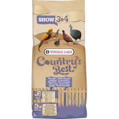 Country's Best SHOW 3 Pellet 20kg - Granulé (2mm) d'entretien dès la 13ème semaine à 16,20 € - Versele-Laga - 451029 - Countr...