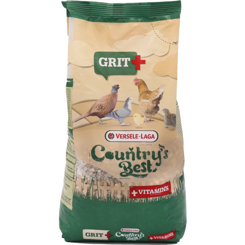 Country's Best Grit + 1,5kg - Grit vitaminé: gravier, écailles d'huîtres et autres coquillages