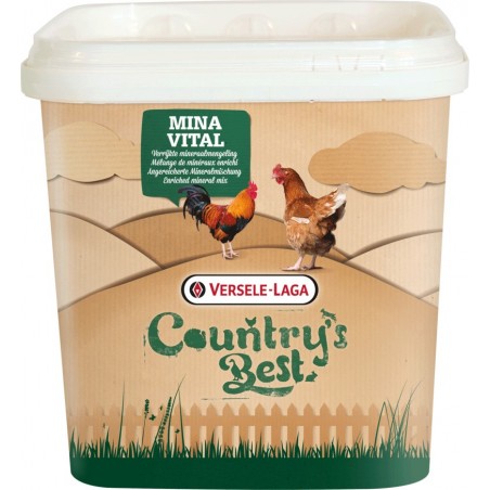 Country's Best MinaVital 4kg - Mélange de minéraux, de vitamines et de grit - volaille 451058 Versele-Laga 10,55 € Ornibird