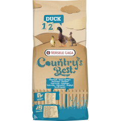 Country's Best DUCK 1 Crumble 20kg - Miettes de démarrage oiseaux aquatiques les 2 premières semaines à 17,65 € - Versele-Lag...