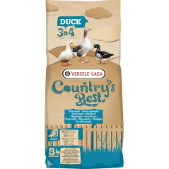 Country's Best DUCK 3 Pellet 20kg - Granulé (2mm) d'entretien oiseaux aquatiques dès 13ème sem. à 16,45 € - Versele-Laga - 45...