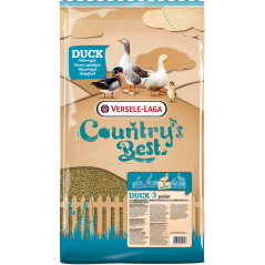 Country's Best DUCK 3 Pellet 5kg - Granulé (2mm) d'entretien oiseaux aquatiques dès 13ème sem. à 6,10 € - Versele-Laga - 4511...