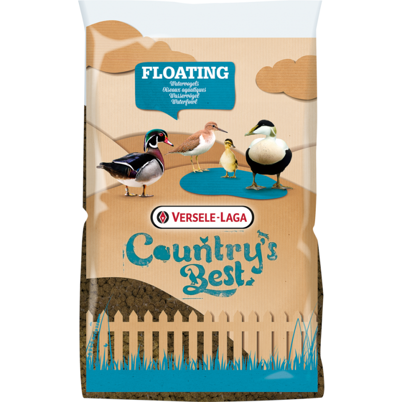 Country's Best FLOATING MICRO 5kg - Granulé flottant croissance pour oiseaux aquatiques