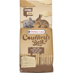 Country's Best CUNI FIT Plus 20kg - Granulé équilibré et riche en fibres, avec un coccidiostatique à 13,70 € - Versele-Laga -...