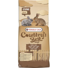 Country's Best CUNI TOP Pure 20kg - Granulé naturel et énergétique, sans coccidiostatique à 14,35 € - Versele-Laga - 451004 -...