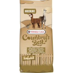 Country's Best HERBI Allround 3 & 4 Pellet 20kg - Granulé d'entretien pour grands herbivores et exotiques à 14,80 € - Versele...