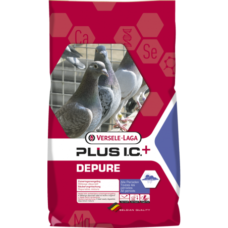 Plus I.C.⁺ Depure 20kg - Mélange complet dépuratif à 20,60 € - Versele-Laga - 411037 - Plus