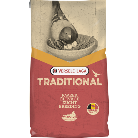 Traditional Elevage Subliem 25kg - Mélange de qualité pour l'élevage à 23,65 € - Versele-Laga - 411040 - Traditional