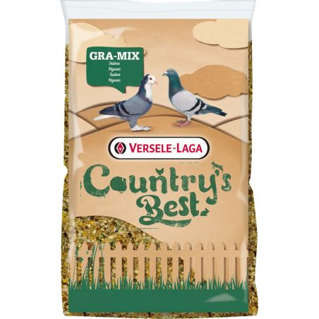Country's Best Gra-Mix Pigeons Basic 20kg - Mélange de graines pour pigeons sans blé et sans maïs